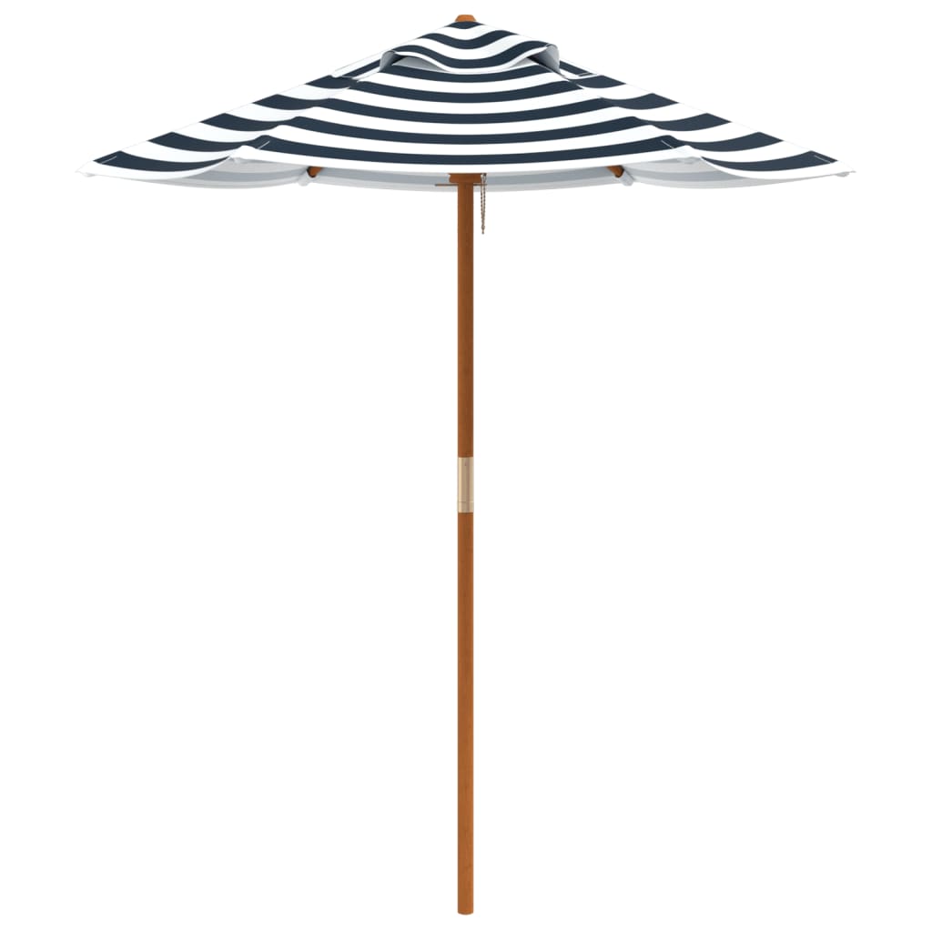 parasol med træstang Ø120x140 cm ti børn