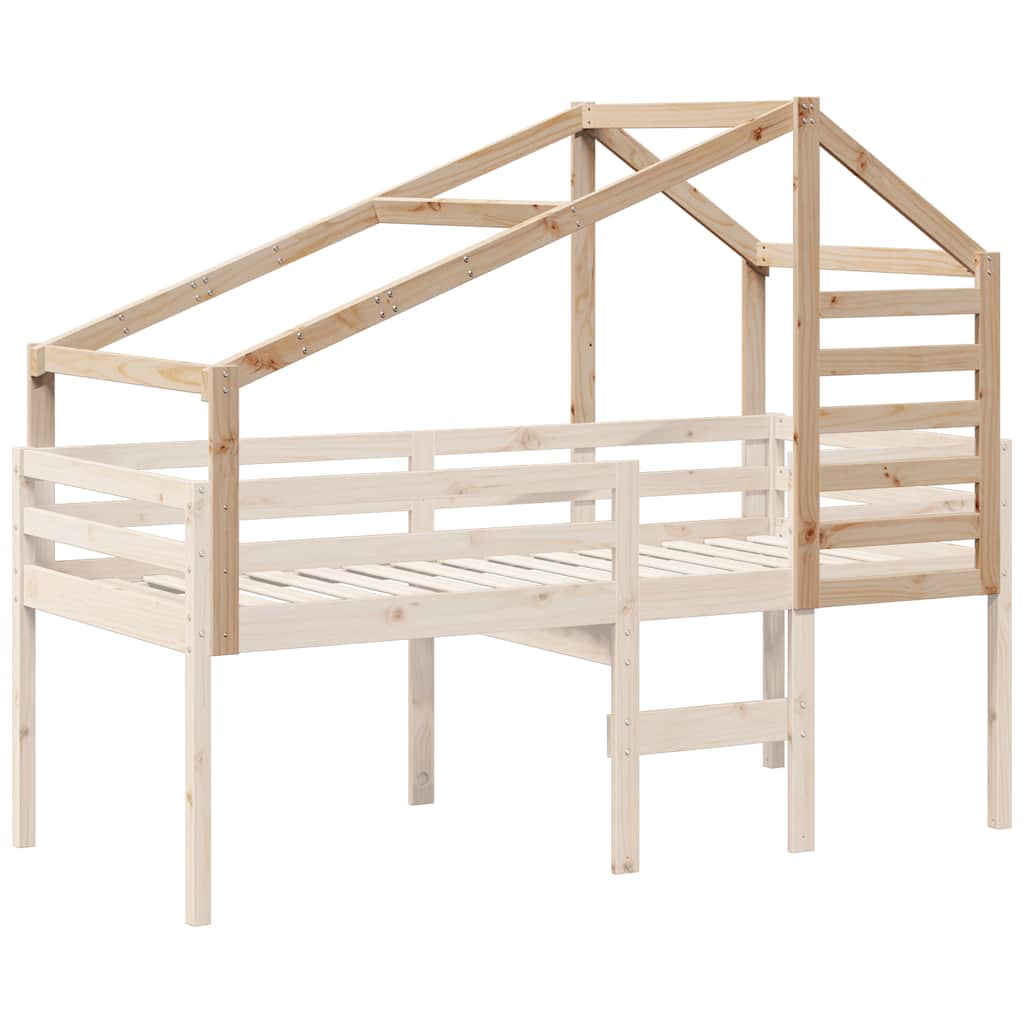 stel til husseng 198x87x113 cm massivt fyrretræ