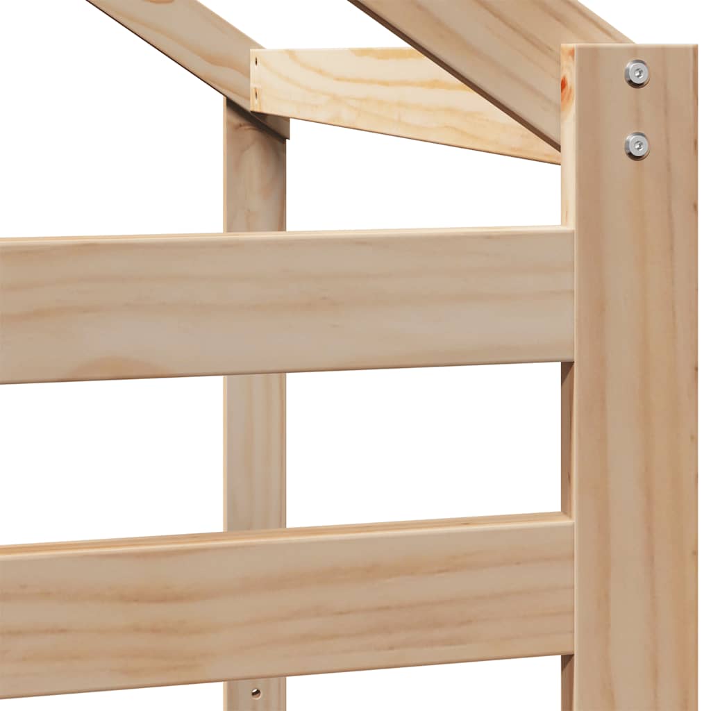 stel til husseng 198x87x113 cm massivt fyrretræ