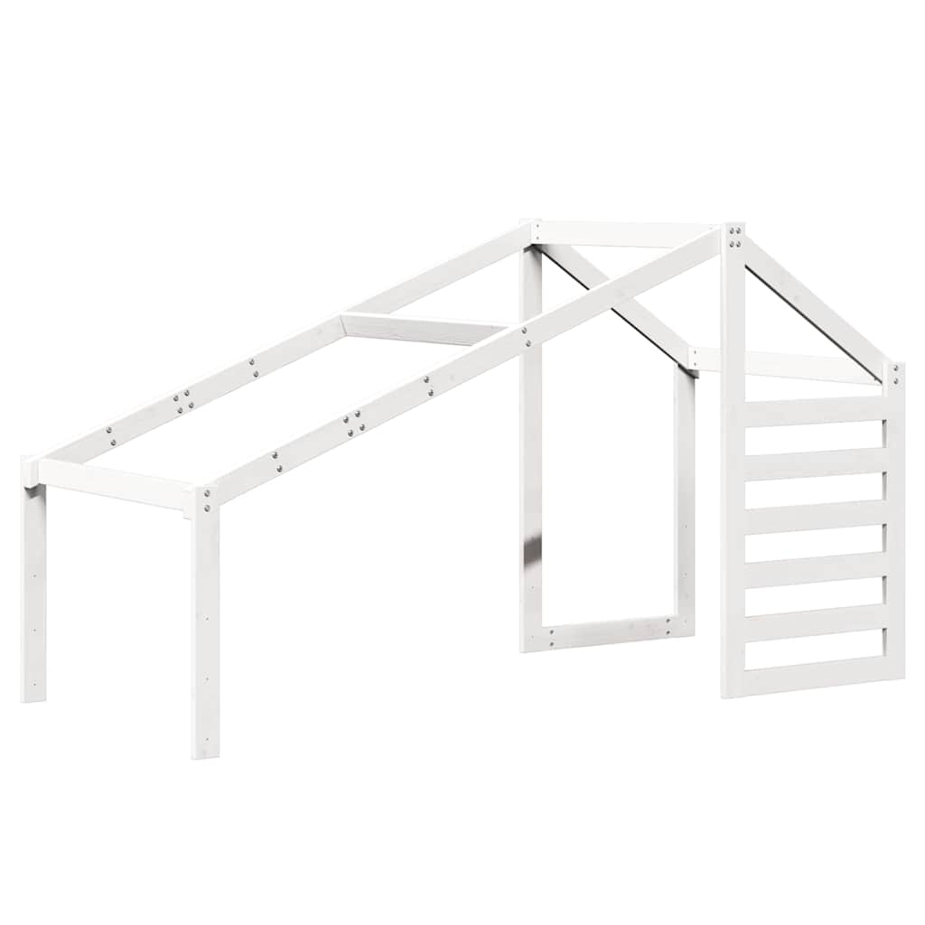 stel til husseng 198x97x113 cm massivt fyrretræ hvid