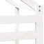 stel til husseng 188x97x113 cm massivt fyrretræ hvid