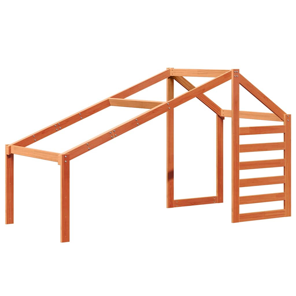 stel til husseng 188x97x113 cm massivt fyrretræ gyldenbrun