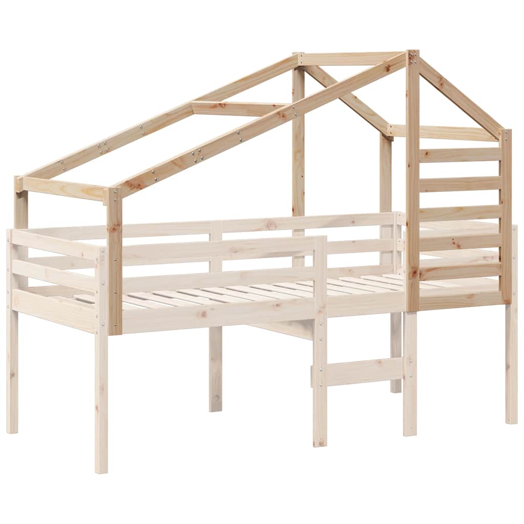 stel til husseng 188x82x113 cm massivt fyrretræ