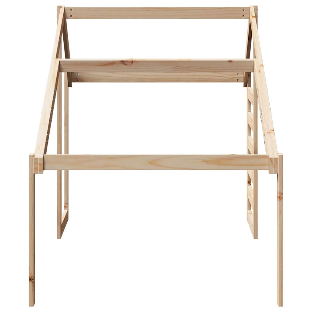 stel til husseng 188x82x113 cm massivt fyrretræ