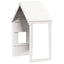 stel til husseng 60x89x134,5 cm massivt fyrretræ hvid