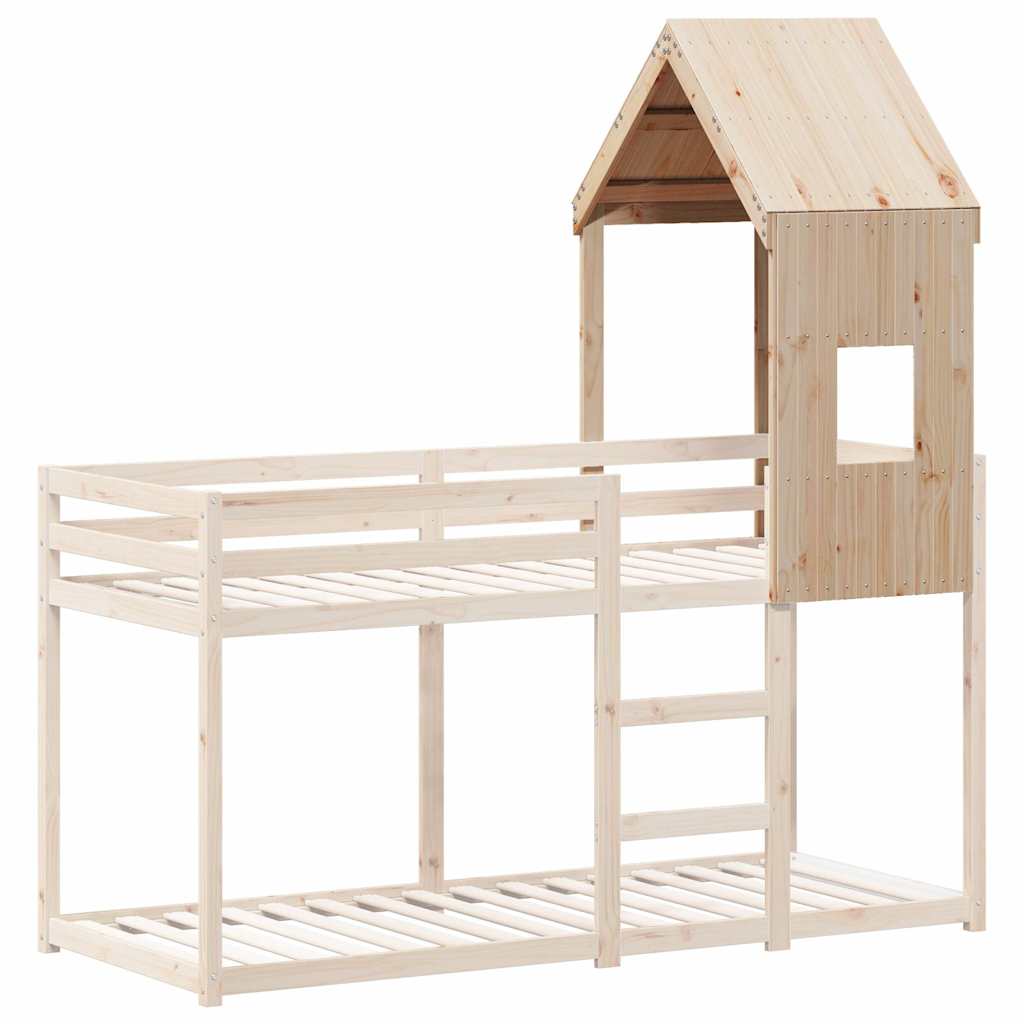 stel til husseng 60x99x139,5 cm massivt fyrretræ