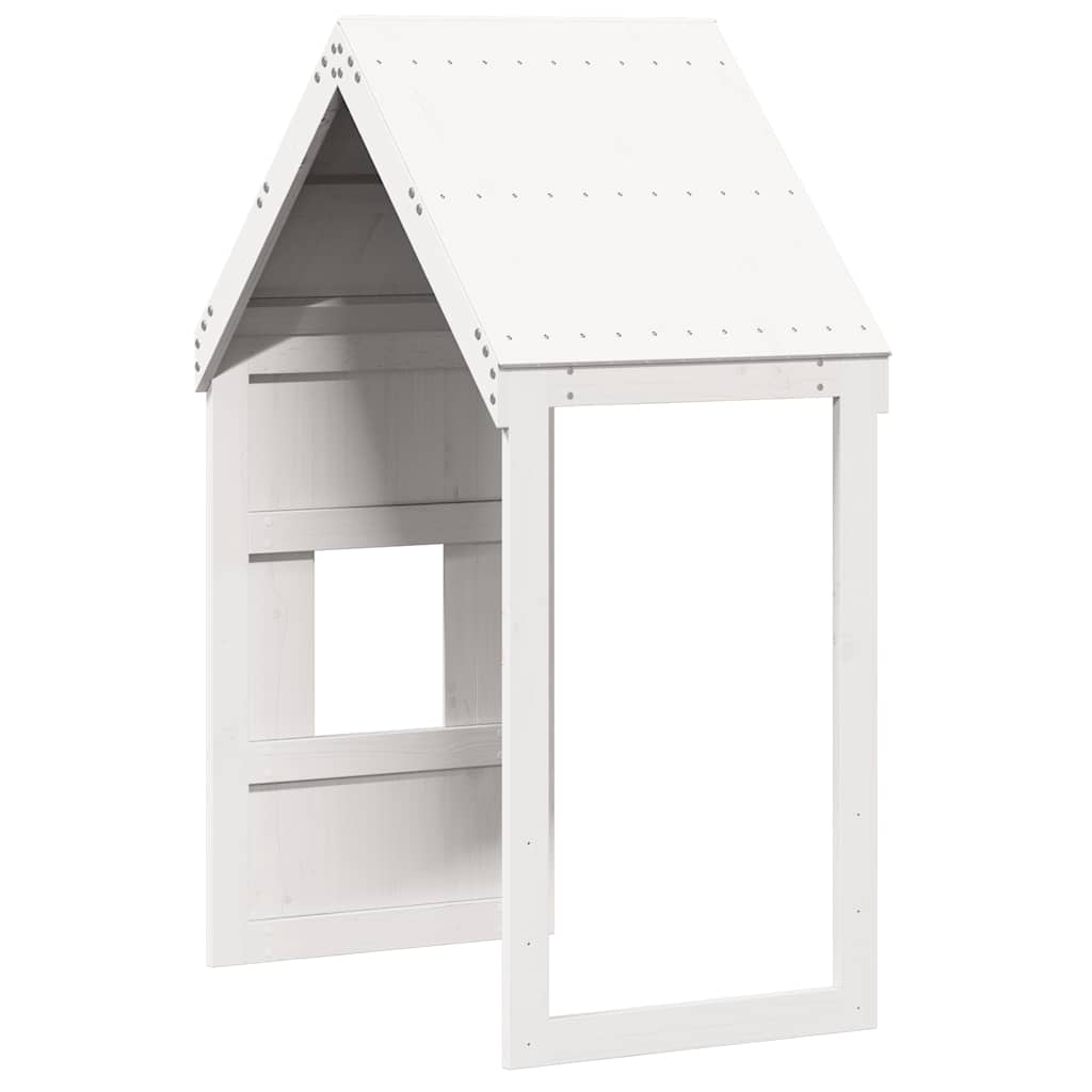 stel til husseng 60x99x139,5 cm massivt fyrretræ hvid