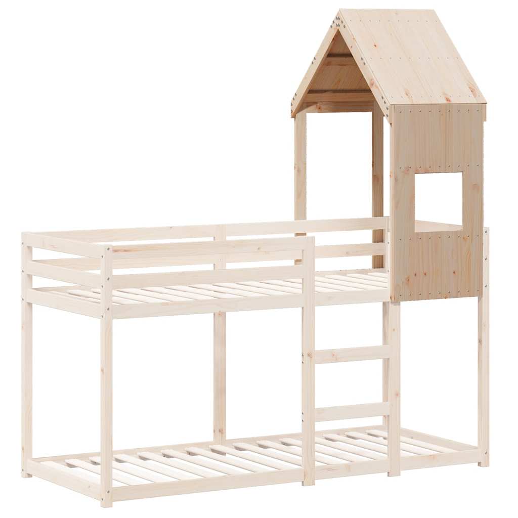stel til husseng 55x99x139,5 cm massivt fyrretræ