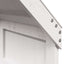 stel til husseng 55x99x139,5 cm massivt fyrretræ hvid