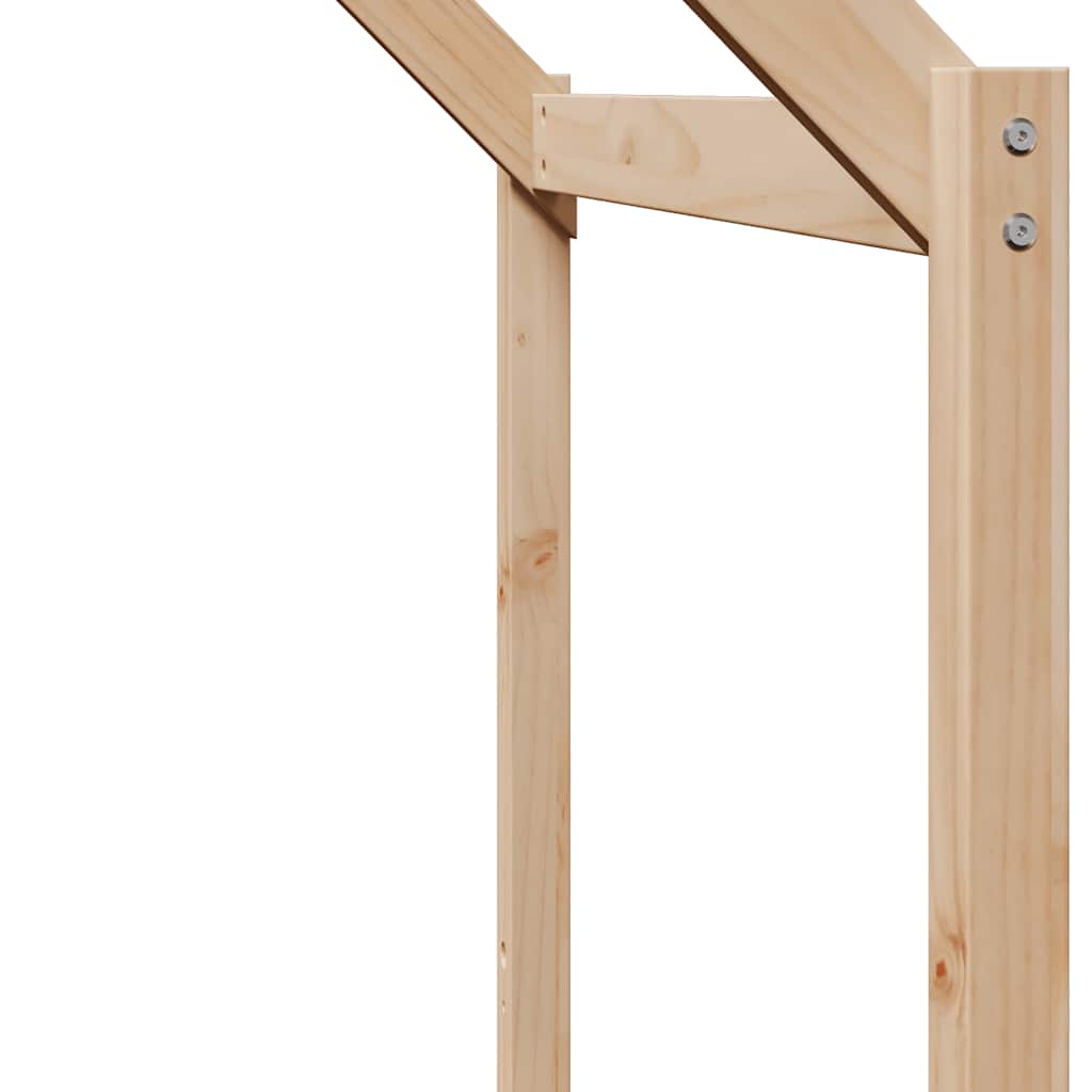 stel til husseng 213x95,5x144,5 cm massivt fyrretræ