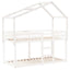 stel til husseng 203x95,5x142 cm massivt fyrretræ hvid