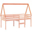 stel til husseng 199x80,5x88 cm massivt fyrretræ gyldenbrun