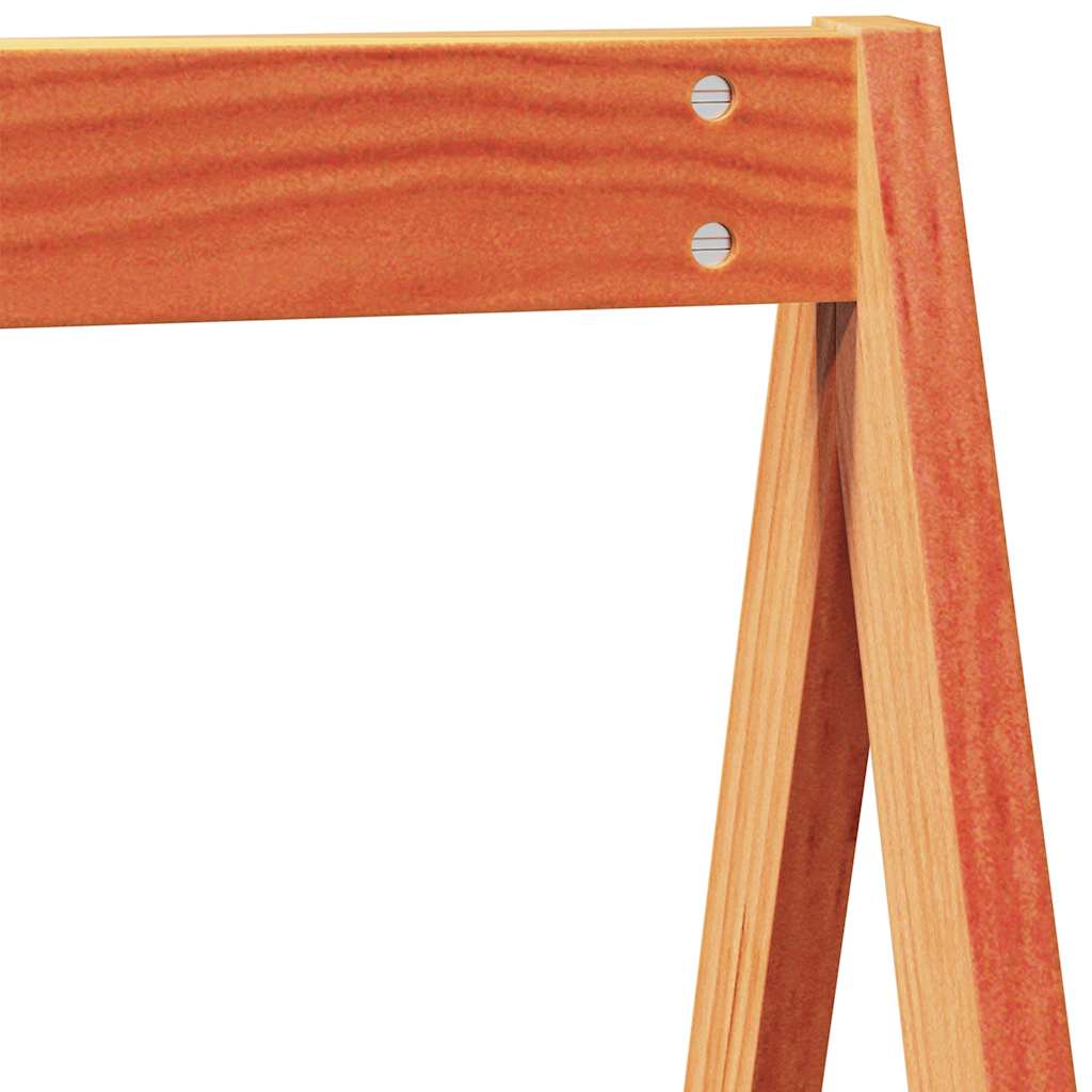 stel til husseng 199x80,5x88 cm massivt fyrretræ gyldenbrun