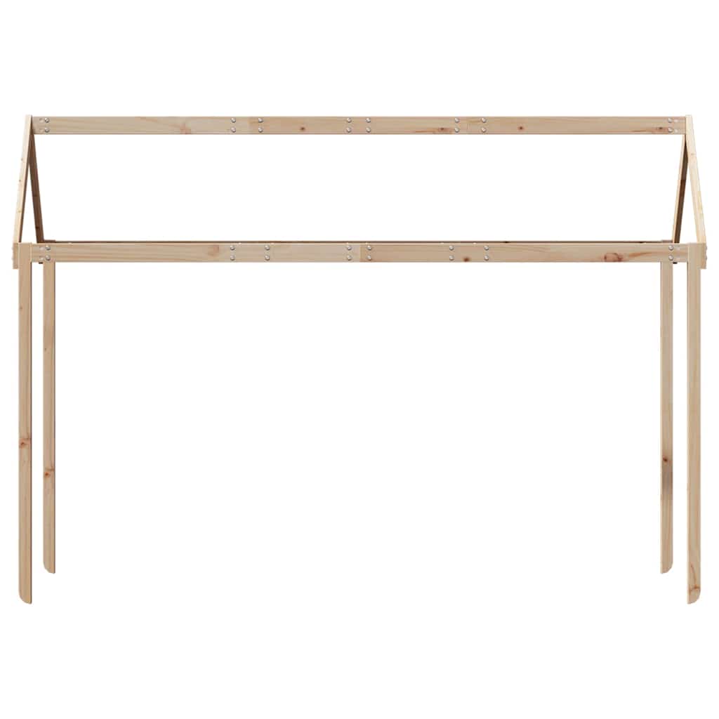 stel til husseng 217x95,5x159 cm massivt fyrretræ