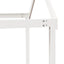 stel til husseng 207x95,5x159 cm massivt fyrretræ hvid