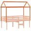stel til husseng 207x95,5x159 cm massivt fyrretræ gyldenbrun
