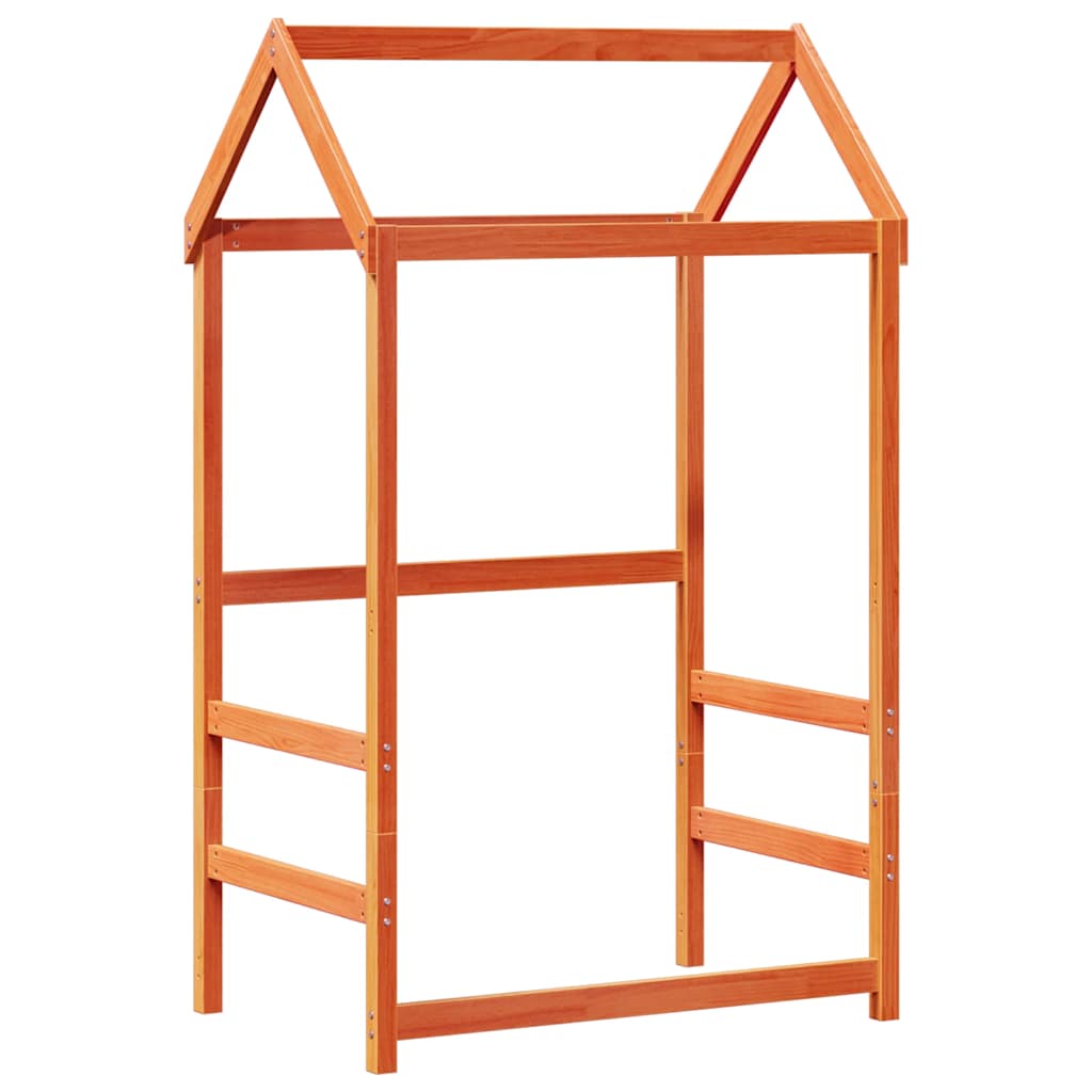 stel til husseng 118x70x176,5 cm massivt fyrretræ gyldenbrun