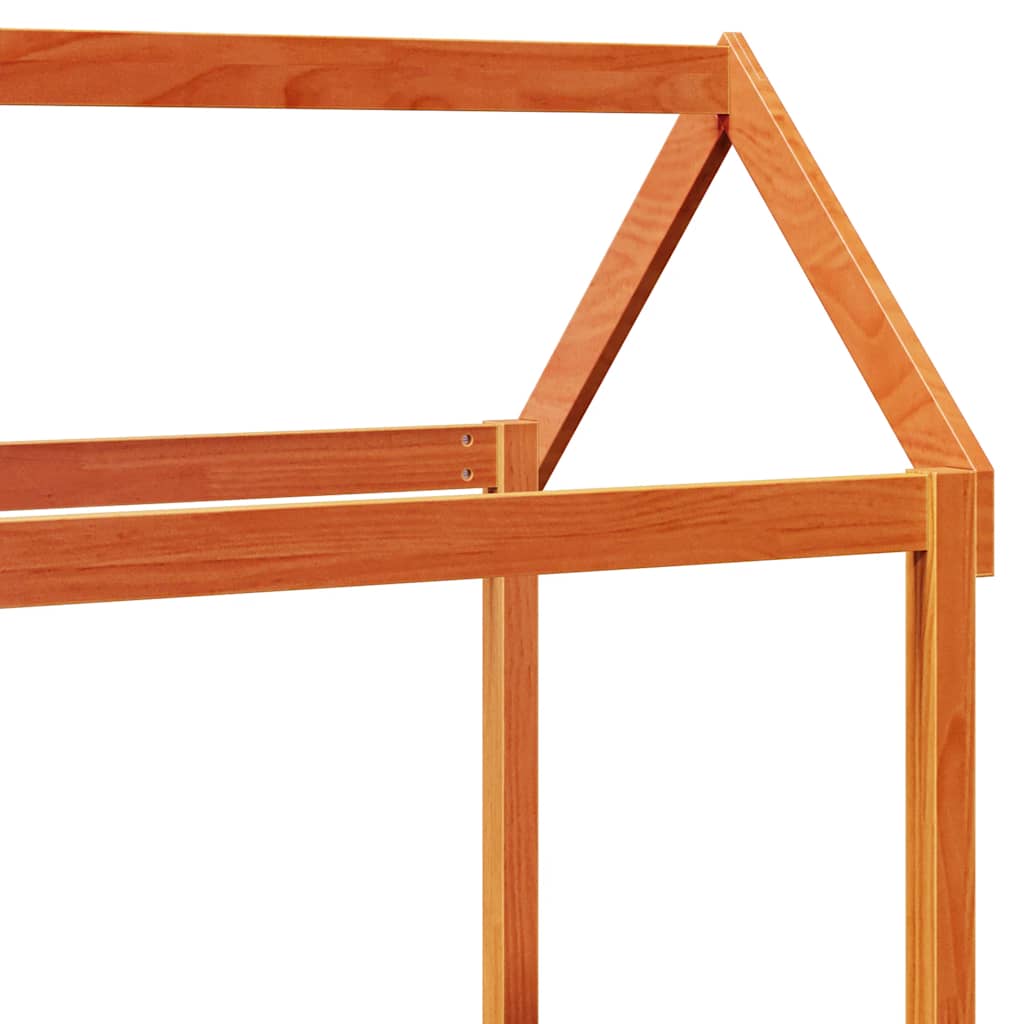 stel til husseng 108x70x176,5 cm massivt fyrretræ gyldenbrun