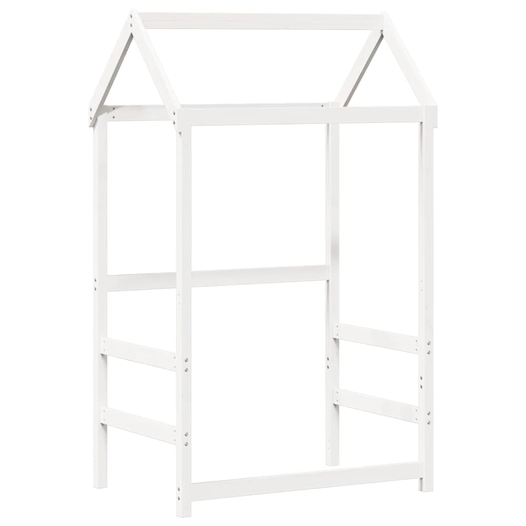 stel til husseng 98x70x176,5 cm massivt fyrretræ hvid