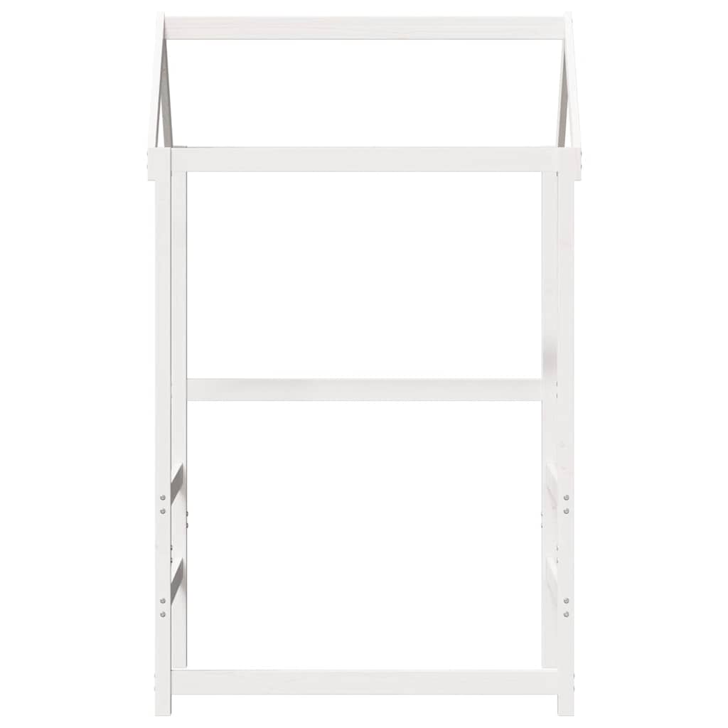 stel til husseng 98x70x176,5 cm massivt fyrretræ hvid