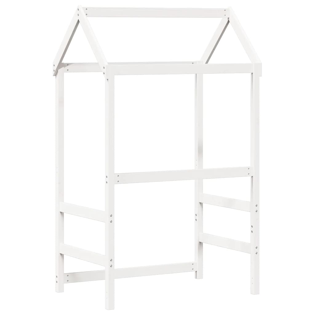 stel til husseng 98x70x176,5 cm massivt fyrretræ hvid