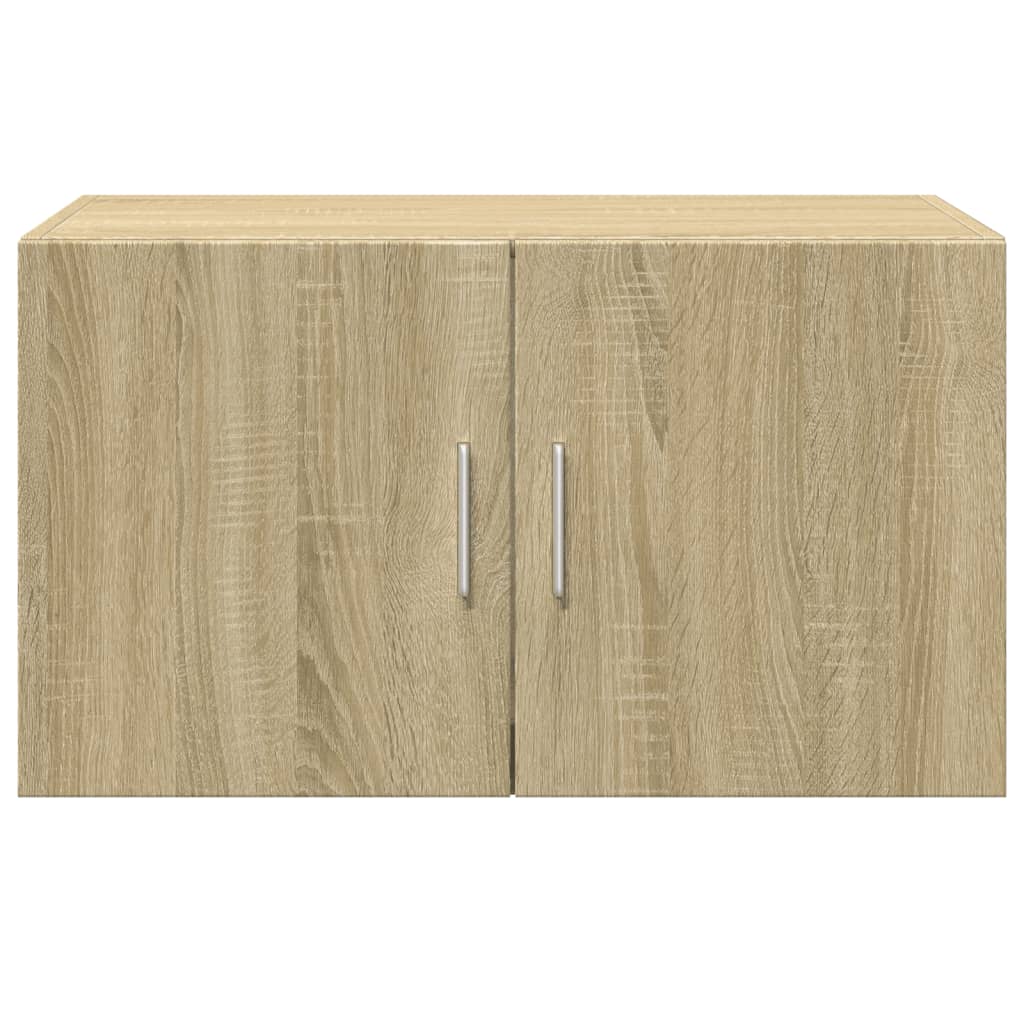 vægskab 70x42,5x40 cm konstrueret træ sonoma-eg