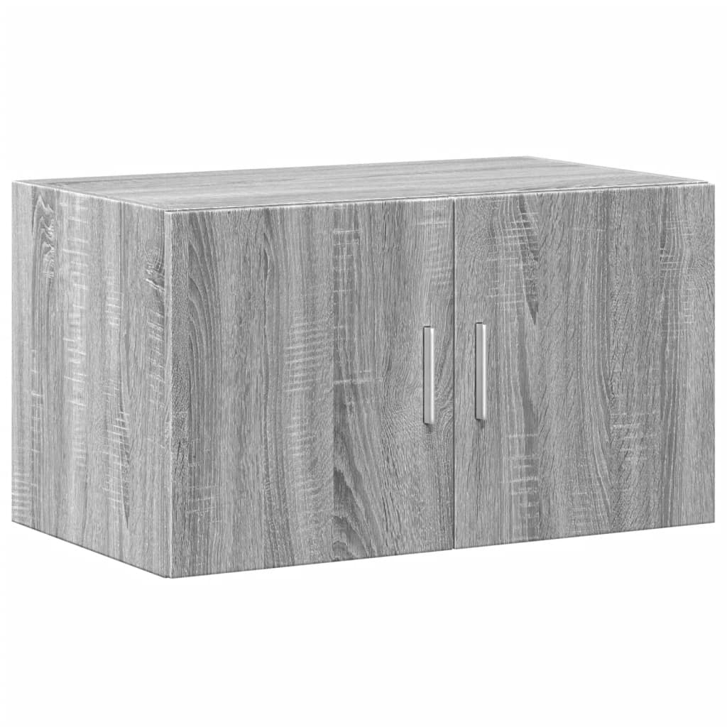 vægskab 70x42,5x49 cm konstrueret træ grå sonoma-eg