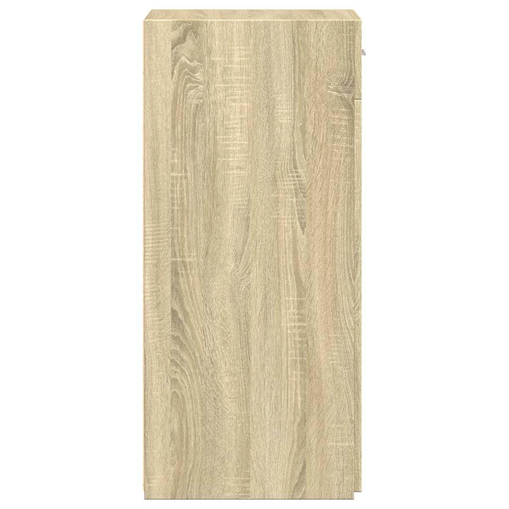 skab 40x42,5x93 cm konstrueret træ sonoma-eg