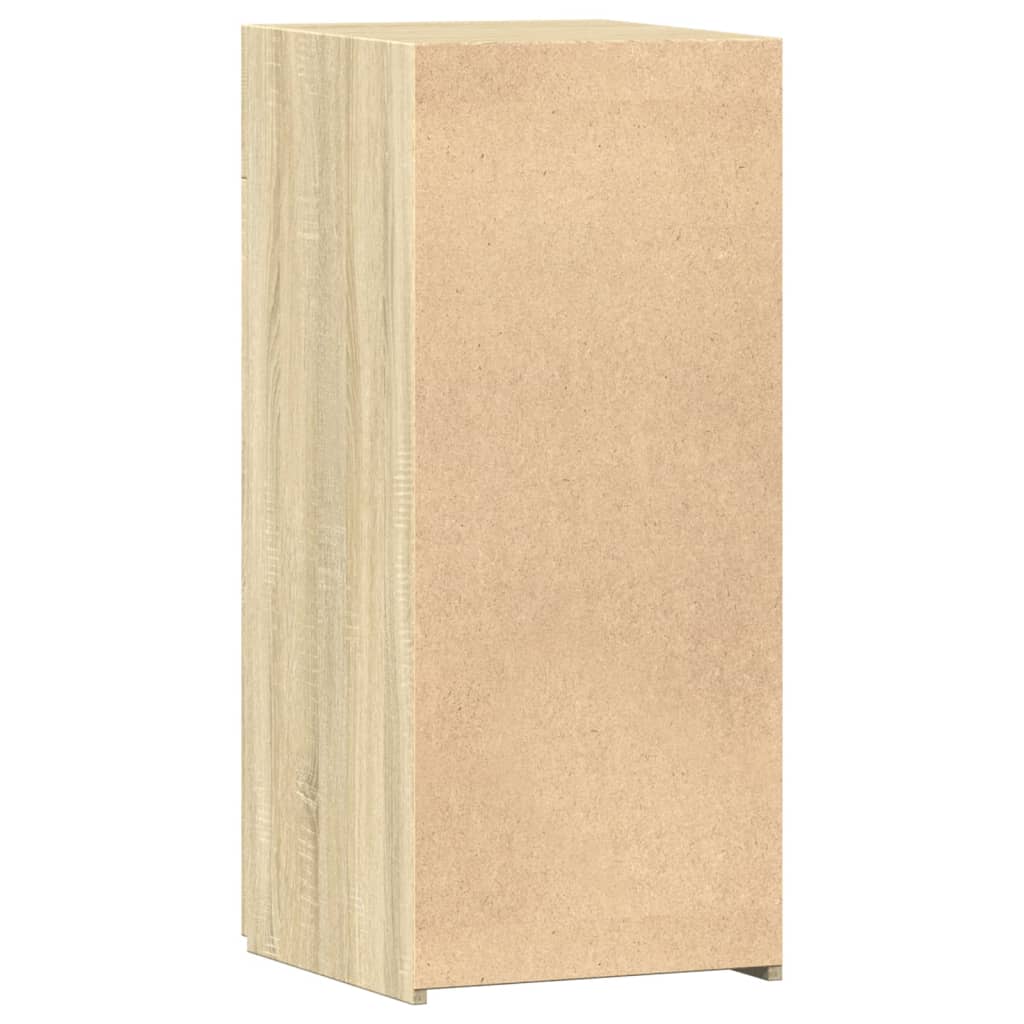 skab 40x42,5x93 cm konstrueret træ sonoma-eg