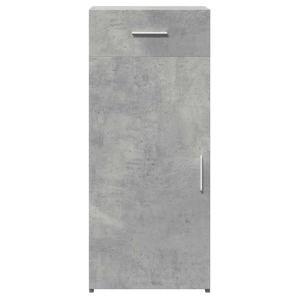 skab 40x42,5x93 cm konstrueret træ betongrå