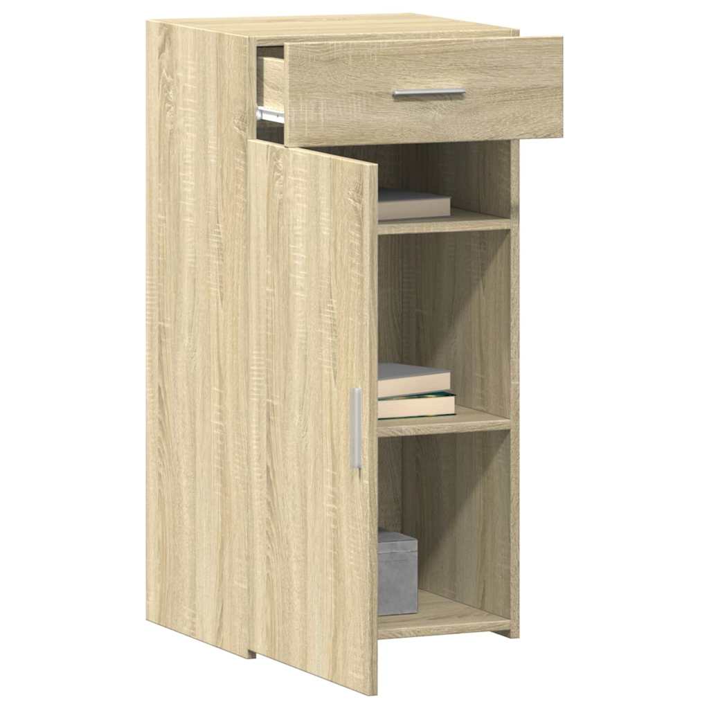 skab 45x42,5x93 cm konstrueret træ sonoma-eg