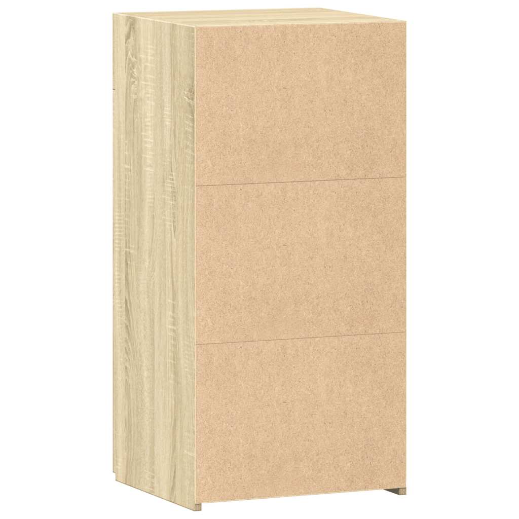 skab 45x42,5x93 cm konstrueret træ sonoma-eg
