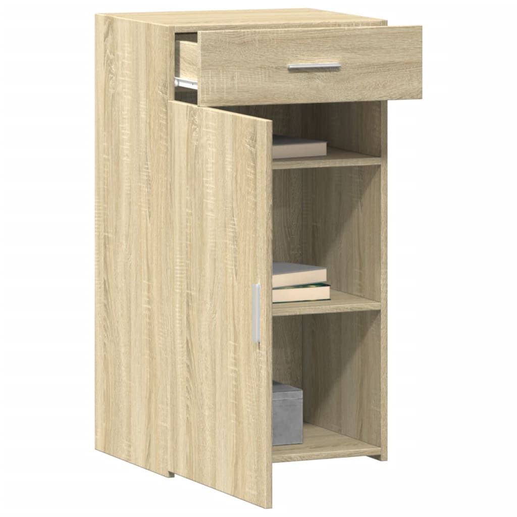 skab 50x42,5x93 cm konstrueret træ sonoma-eg