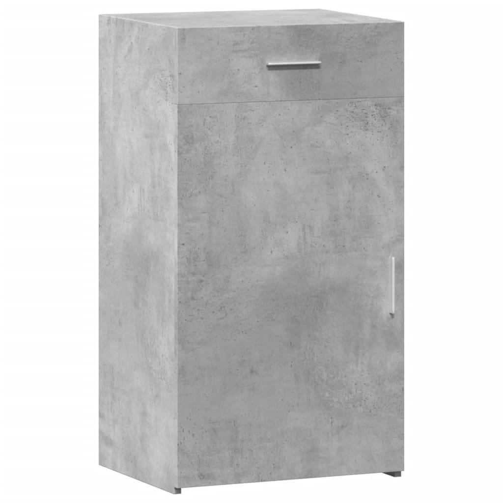 skab 50x42,5x93 cm konstrueret træ betongrå
