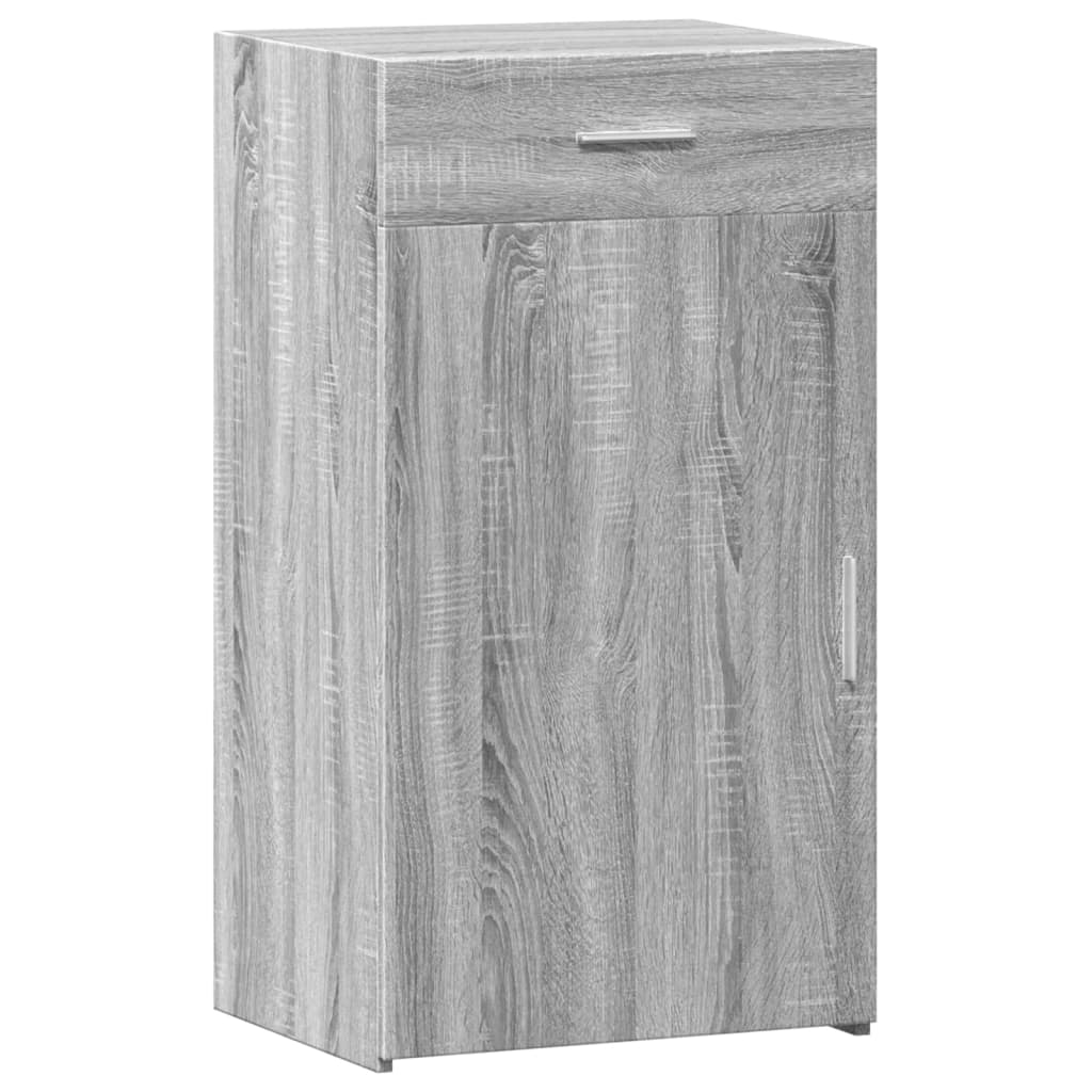 skab 50x42,5x93 cm konstrueret træ grå sonoma-eg