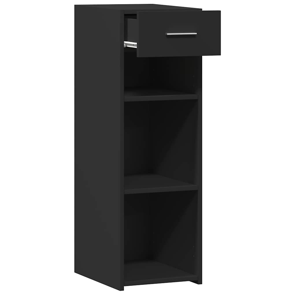skab 30x42,5x93 cm konstrueret træ sort