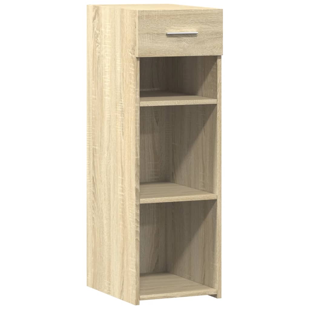 reol 30x42,5x93 cm konstrueret træ sonoma-eg