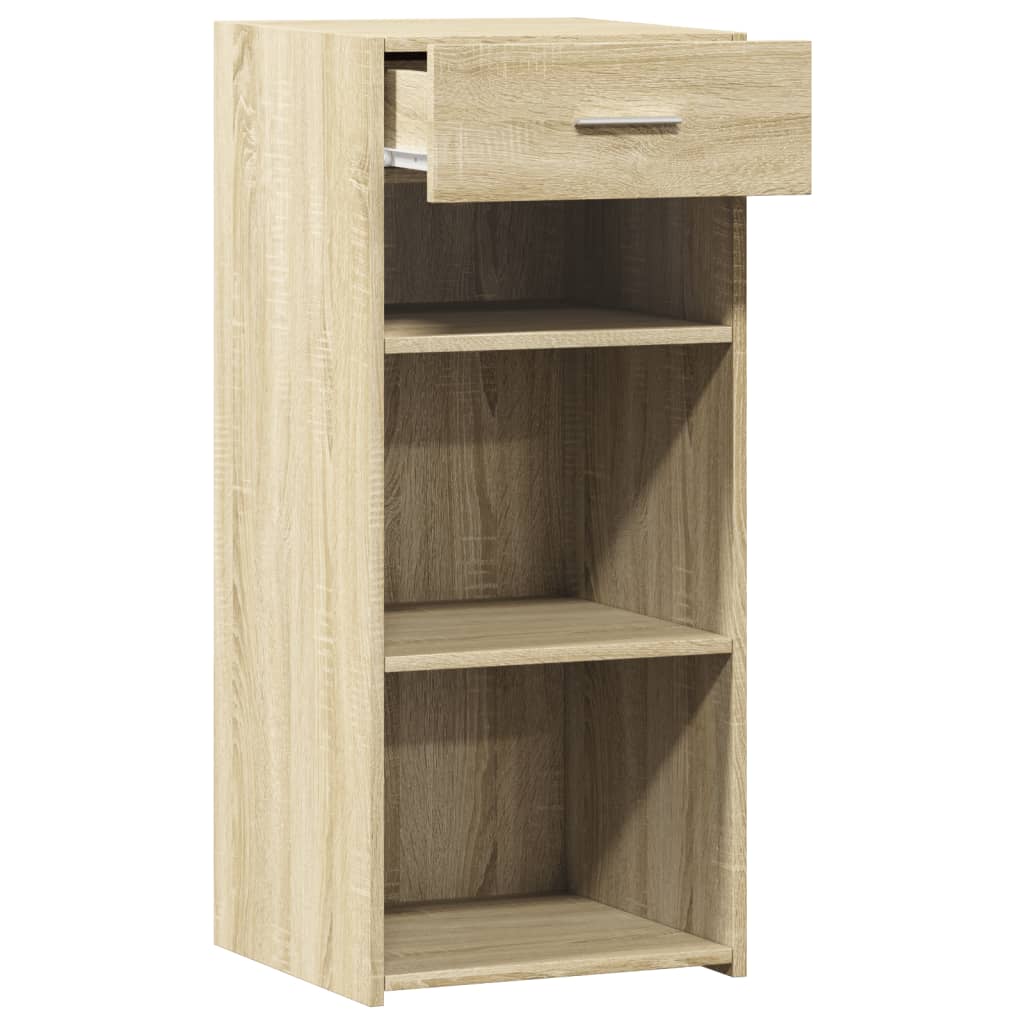 skab 40x42,5x93 cm konstrueret træ sonoma-eg