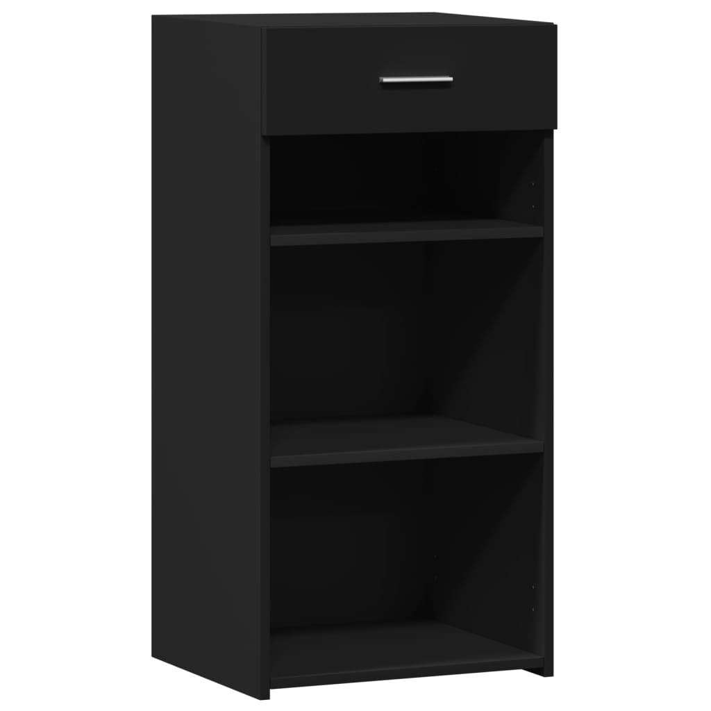 skab 45x42,5x93 cm konstrueret træ sort