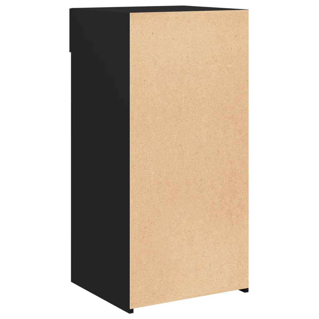 skab 45x42,5x93 cm konstrueret træ sort