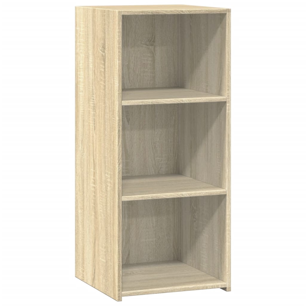 reol 40x41x93 cm konstrueret træ sonoma-eg