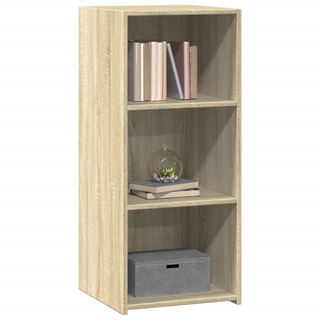 reol 40x41x93 cm konstrueret træ sonoma-eg