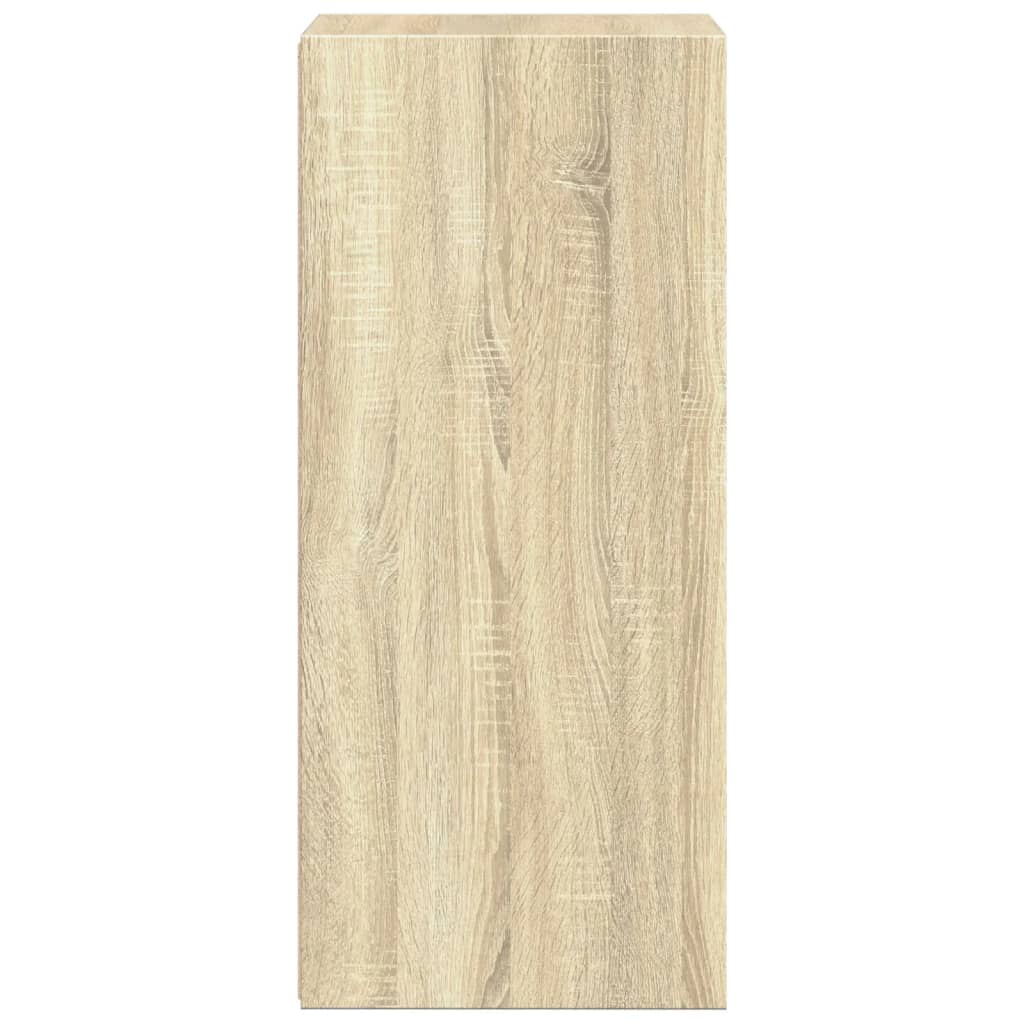 reol 40x41x93 cm konstrueret træ sonoma-eg