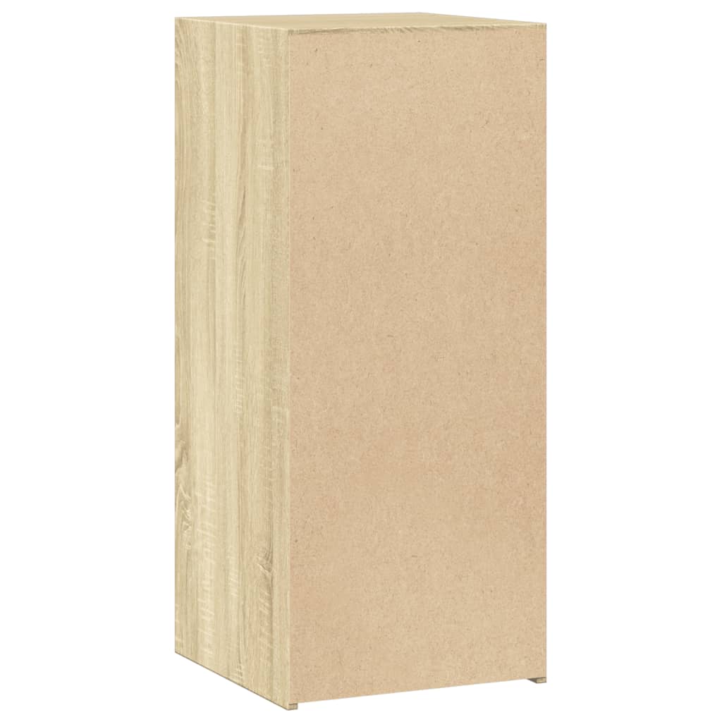 reol 40x41x93 cm konstrueret træ sonoma-eg