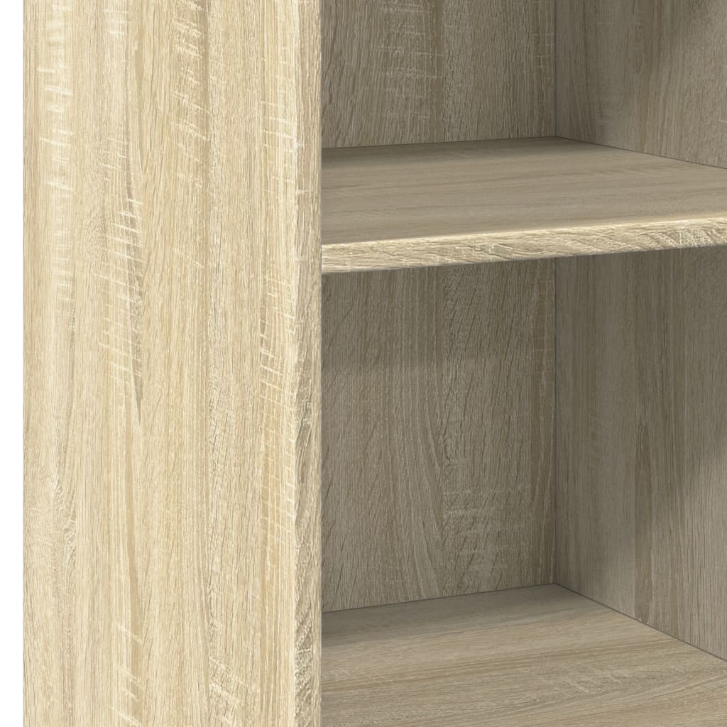 reol 40x41x93 cm konstrueret træ sonoma-eg