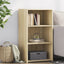 reol 50x41x93 cm konstrueret træ sonoma-eg