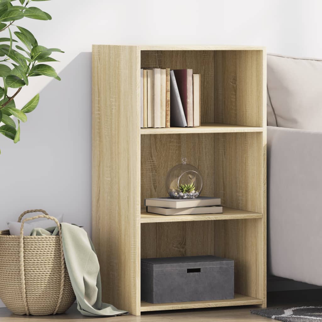 reol 50x41x93 cm konstrueret træ sonoma-eg