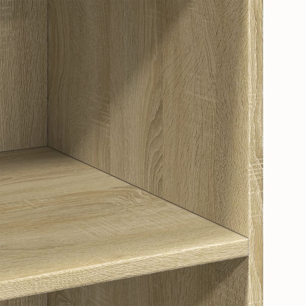 reol 70x41x93 cm konstrueret træ sonoma-eg