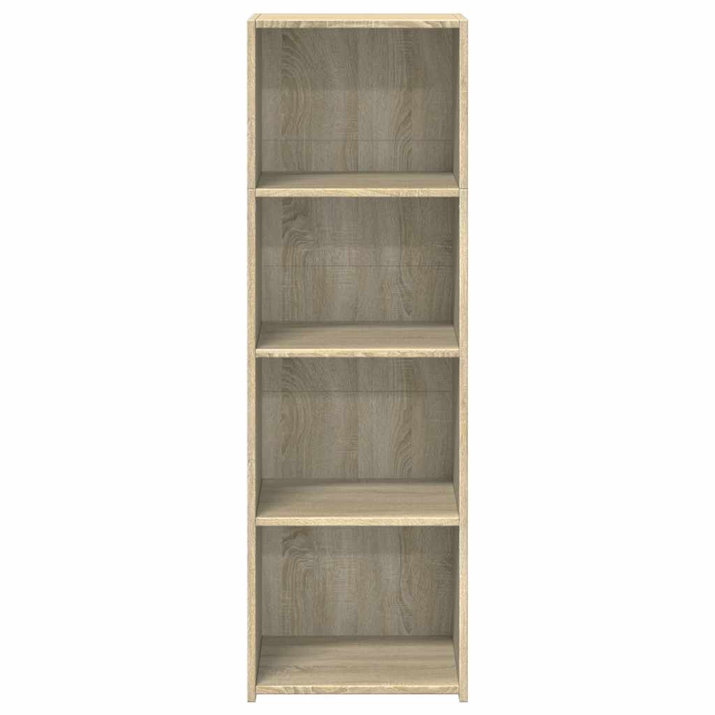 reol 40x41x124 cm konstrueret træ sonoma-eg