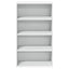 reol 70x41x124 cm konstrueret træ hvid